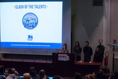 Quatre étudiants de la SectionPub – HELHa remporte un prix au Clash of the Talent 2013