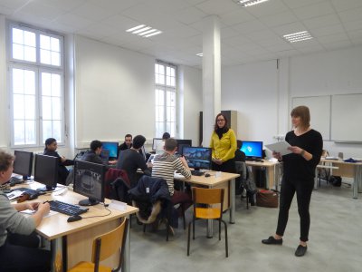 Deux professeurs de la section Informatique de gestion de Montignies-sur-Sambre ont dispensé des formations à Nantes