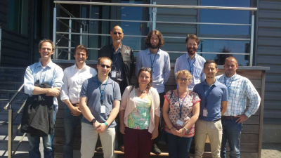 L’équipe de la formation Data Center en visite au centre de données Engie Cofely Agility Center