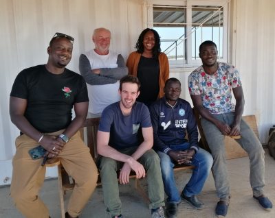 Louis Vanhoutvinck, étudiant en construction, est parti faire son stage au Sénégal !