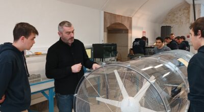 Nos bacheliers électromécaniciens spécialistes en Climatisation et Techniques du froid se sont rendus à Belfort 