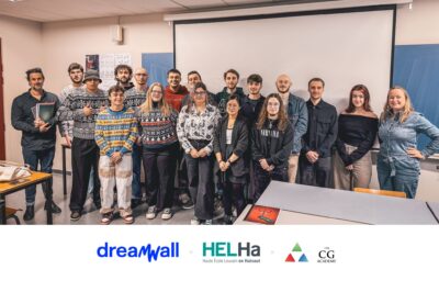 HELHa x Dreamwall : un partenariat d’exception avec le studio d’animation carolo