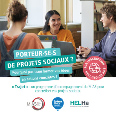 « Trajet » : un programme d’accompagnement pour concrétiser vos projets sociaux